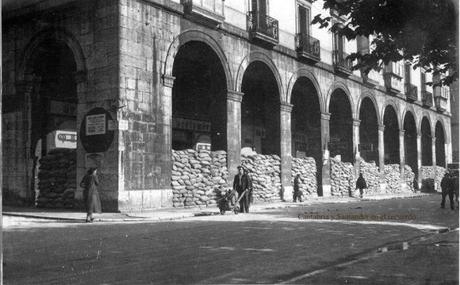 La Casa de los Arcos de Botín durante la Guerra Civil