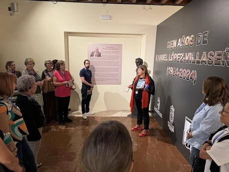 Arrancan las visitas guiadas en el Museo López-Villaseñor con motivo del centenario del pintor con éxito de público