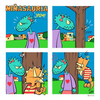 Triceratobias es un cansón (Niñasauria)