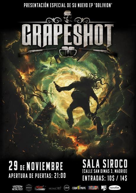 Grapeshot [thrash-groove, Carabanchel] están de vuelta por todo lo alto con ‘Lost My Way’, nuevo single y videoclip