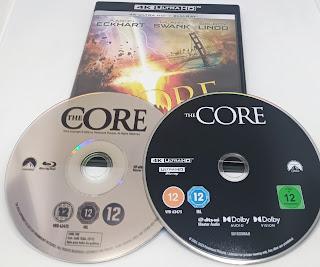The core; Análisis de la edición UHD+Bluray