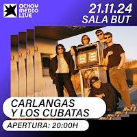 Concierto de Carlangas y Los Cubatas en Sala But de la mano de Ochoymedio