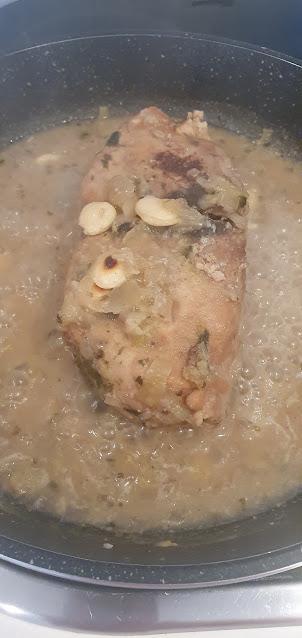 Bonito con limón y almendras Bonito con limón y almendras