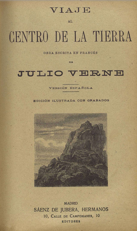 Viaje al centro de la Tierra, Julio Verne