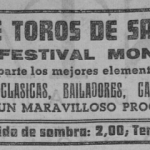 Santander ajena al alzamiento: Festival en la Plaza de Toros Santander ajena al alzamiento: Festival en la Plaza de Toros