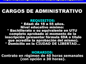 Cargos administrativo ciudad libertad