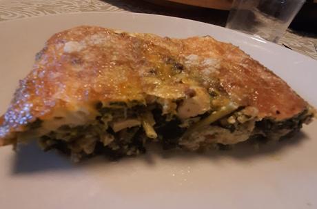 PASTEL DE POLLO Y ESPINACAS