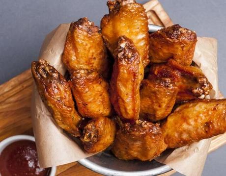 Alitas de pollo en freidora de aire Alitas de pollo en freidora de aire