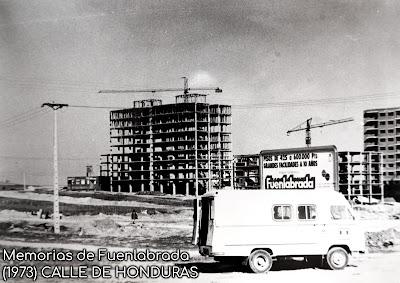 Calle de Honduras en 1973