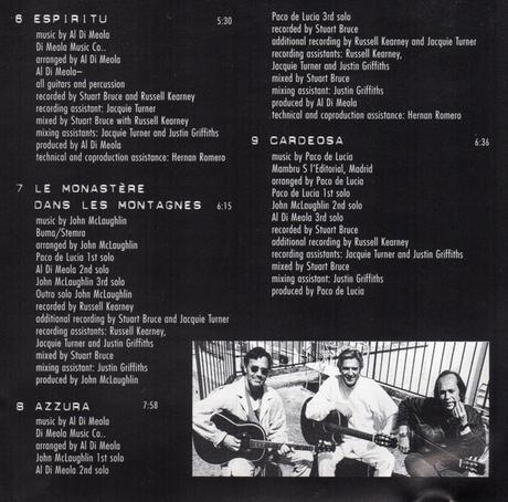 Paco De Lucía, Al Di Meola, John McLaughlin - The Guitar Trio (1996)