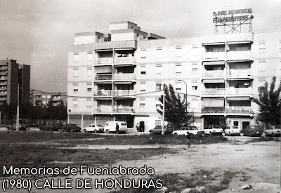 Calle de Honduras en 1980