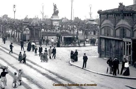 Santander:el Mercado de la Ribera en 1884