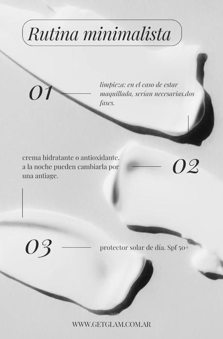 Rutina skincare cuidado de la piel para empezar básico hidratante limpieza protección solar