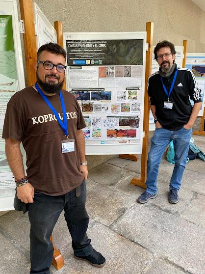 Siguiendo la huella de los dinosaurios en la cultura popular: icnitas en el cine y el cómic en las XXXIX Jornadas de la SEP