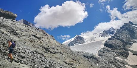 Cabane Tracuit desde Zinal Cabane Tracuit desde Zinal