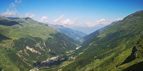 Cabane Tracuit desde Zinal Cabane Tracuit desde Zinal
