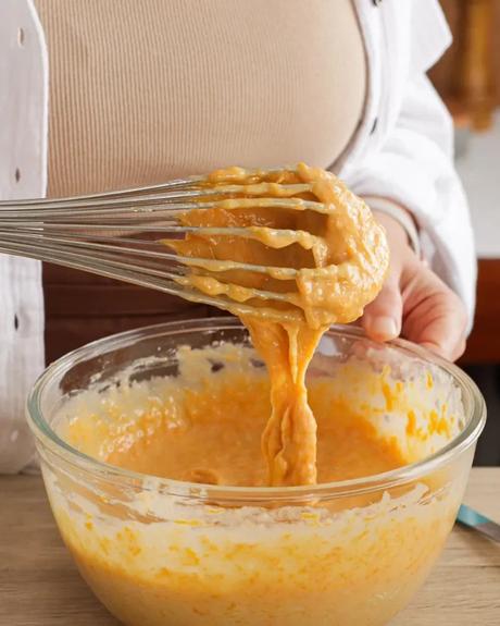 pumpkin bread batir para incorporar