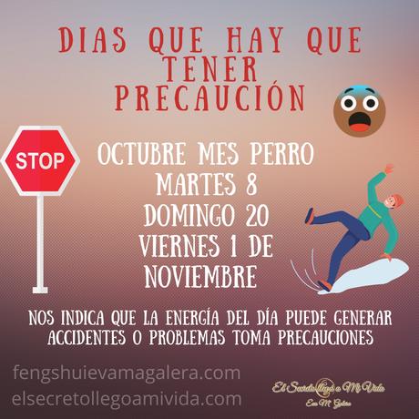 Días Peligro de Octubre 🐕