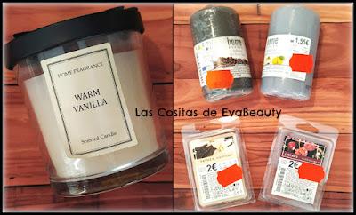 Compras en TEDI velas aromáticas y melts low cost haul beautyblogger blogger microinfluencer blog de belleza nuevo post new post