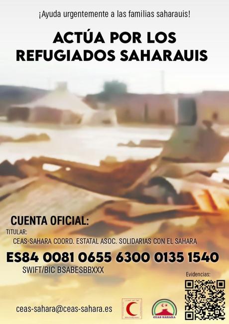 Hambrunas e inundaciones: la crisis humanitaria que asola los campamentos saharauis Hambrunas e inundaciones: la crisis humanitaria que asola los campamentos saharauis