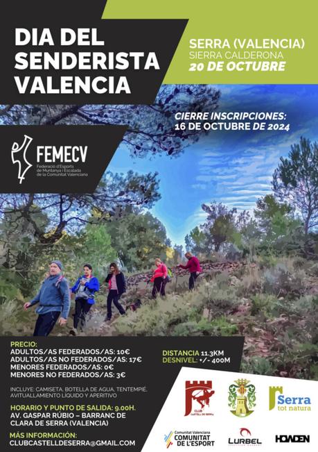 Día del Senderista de Valencia 2024