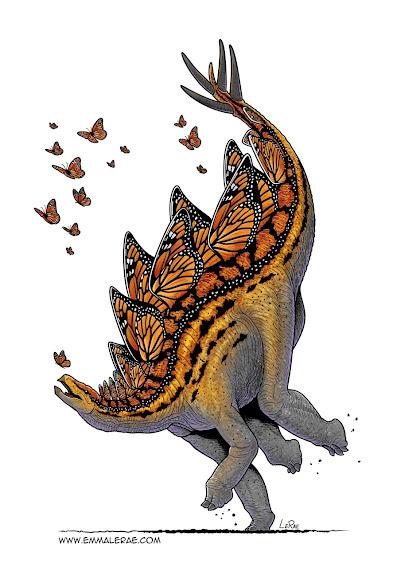 Unas cuantas ilustraciones dinosaurianas... (XCV)
