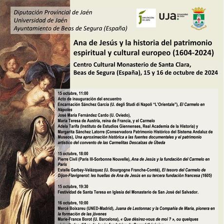 Congreso sobre Ana de Jesús en Beas de Segura Congreso sobre Ana de Jesús en Beas de Segura