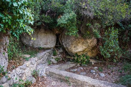 La fuente está seca