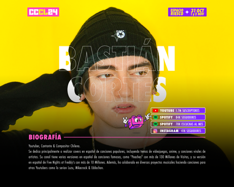 Los chilenos Doble Cero y Bastián Cortés interpretarán los mejores covers del animé por primera vez en Comic Con