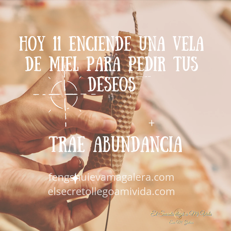 ☀️Ritual Abundancia Vela de Miel, Canela y Azúcar☀️