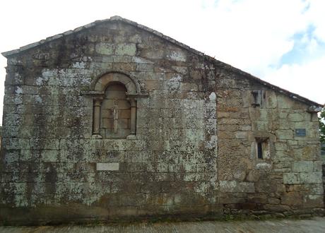 ROMÁNICO EN EL CAMINO DE INVIERNO  IGLESIA DE SAN MARTIÑO Ábside