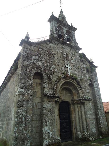 ROMÁNICO EN EL CAMINO DE INVIERNO IGLESIA DE SAN MARTIÑO Fachada Oeste