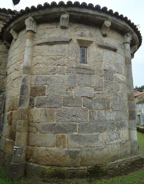 ROMÁNICO EN EL CAMINO DE INVIERNO IGLESIA DE SANTA MARIA MAGDALENA Ábside