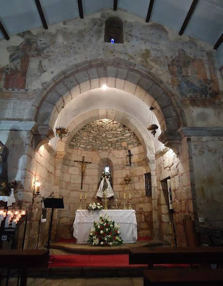 ROMÁNICO EN EL CAMINO DE INVIERNO IGLESIA DE SANTA MARIA MAGDALENA Vista interior