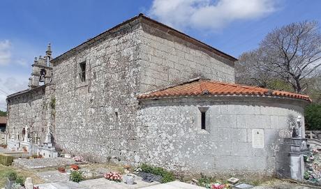 ROMÁNICO EN EL CAMINO DE INVIERNO  IGLESIA DE SAN XOAN DE CAMBA  Vista general