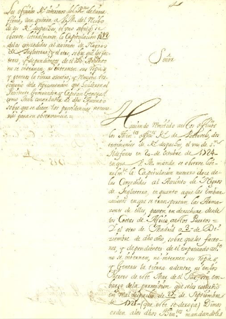 El documento del mes de septiembre (2024) del Archivo de Indias.