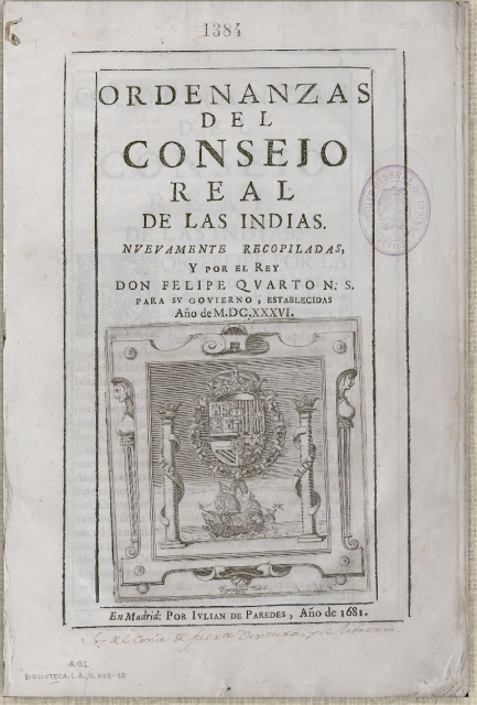 El documento del mes de septiembre (2024) del Archivo de Indias.