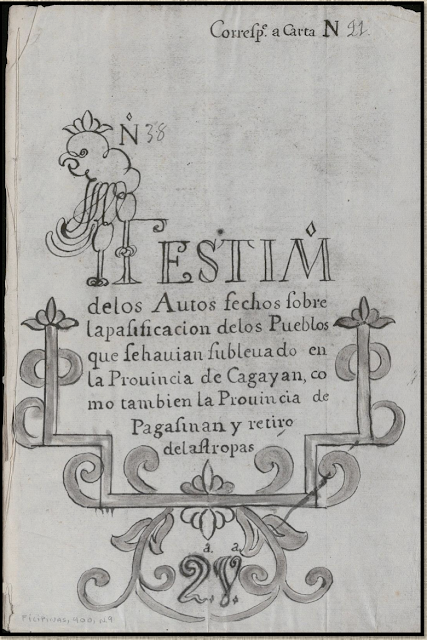 El documento del mes de septiembre (2024) del Archivo de Indias.