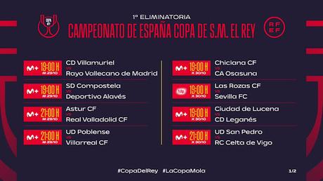 Ya hay horario para el partido de Copa ante Las Rozas CF