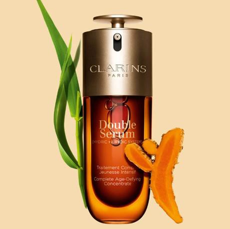 Desafía el paso del tiempo con el nuevo Double Sérum de Clarins