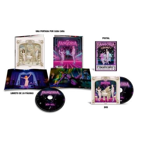 Fangoria anuncia el disco en directo ‘ATP-ATL (A todo piano-A todo láser)’ ATP-ATL (A todo piano-A todo láser) (CD + DVD + Postal).