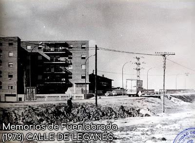 Calle de Leganés en 1973
