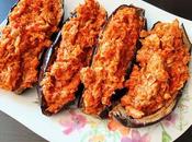 Berenjenas rellenas atún