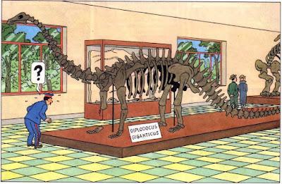 Tintin et les dinosaures