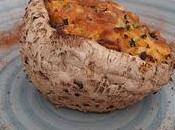 Apagallums rellenos arroz pollo queso feta gratinados horno (setas)