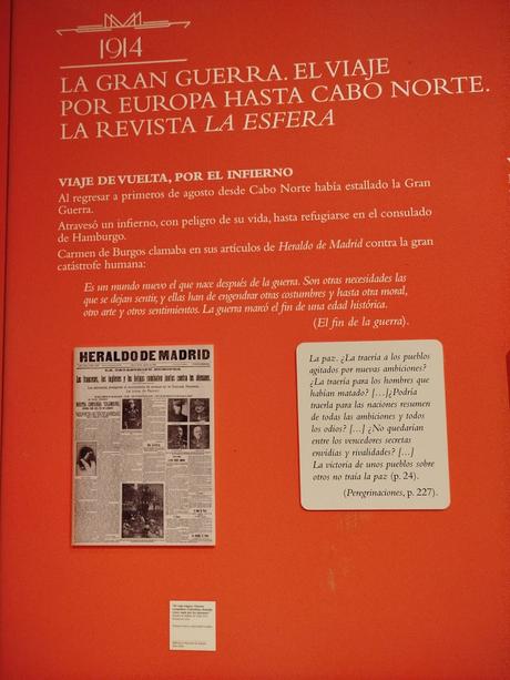 EXPOSICIÓN CARMEN DE BURGOS Y MARÍA DE LA O LEJÁRRAGA EN LA BIBLIOTECA NACIONAL