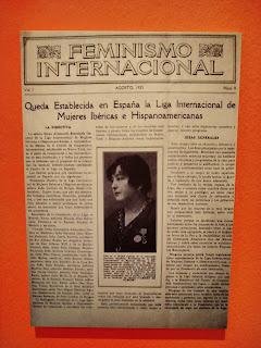 EXPOSICIÓN CARMEN DE BURGOS Y MARÍA DE LA O LEJÁRRAGA EN LA BIBLIOTECA NACIONAL