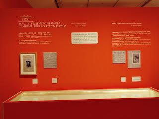 EXPOSICIÓN CARMEN DE BURGOS Y MARÍA DE LA O LEJÁRRAGA EN LA BIBLIOTECA NACIONAL