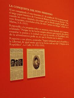 EXPOSICIÓN CARMEN DE BURGOS Y MARÍA DE LA O LEJÁRRAGA EN LA BIBLIOTECA NACIONAL