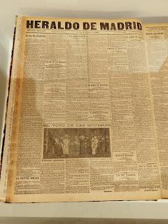 EXPOSICIÓN CARMEN DE BURGOS Y MARÍA DE LA O LEJÁRRAGA EN LA BIBLIOTECA NACIONAL